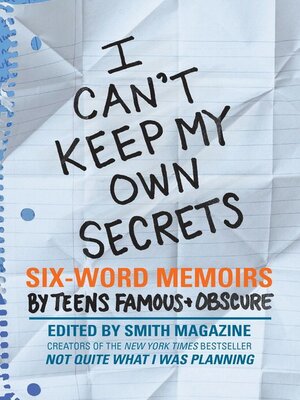 cover image of I Can't Keep My Own Secrets